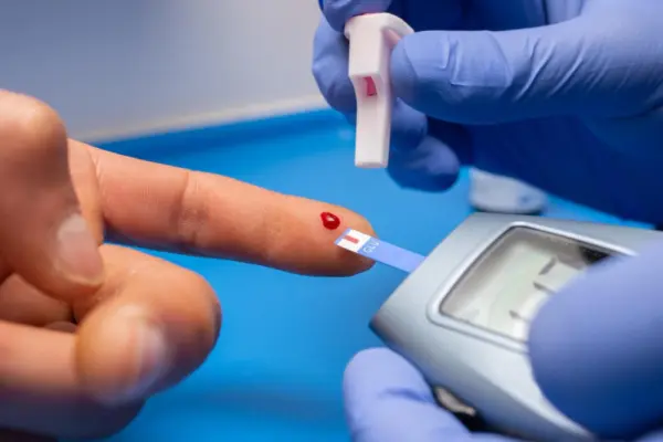 At-home lipid panel (finger-stick, CLIA-waived if waived test)