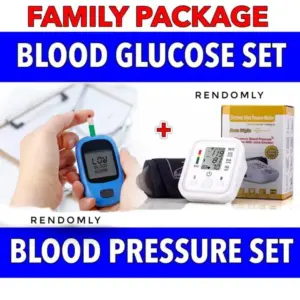 Blood pressure and glucose monitoring bundle
