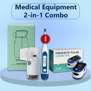 Home thermometer and pulse oximeter bundle